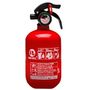 Extintor veicular ABC 1 KG modelo FIAT Resil