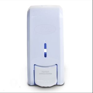 Dispenser para sabonete líquido 800ml cor branca New classic (com reservatório) - NOBRE