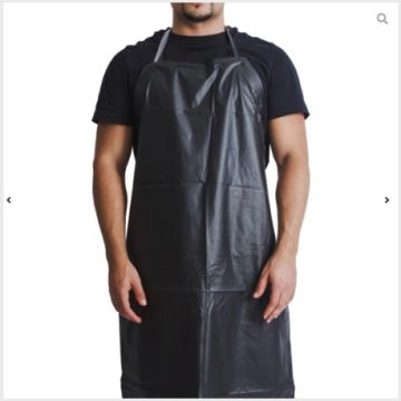 Avental PVC 0,40 fivela cor preto CA 38302 MAICOL