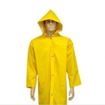 Capa de chuva amarela em PVC tamanho GG CA 28191 MAICOL