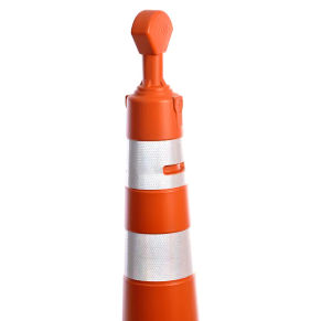 Cone balizador T-TOP refletivo 1,14m - EPI 360