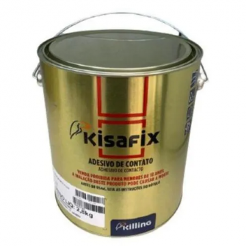 Cola de contato 2,8 kg com toluol - Kisafix