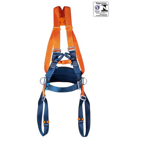 Cinto paraquedista regulagem total 4 pontos de conexão CA47931 Top Cintos