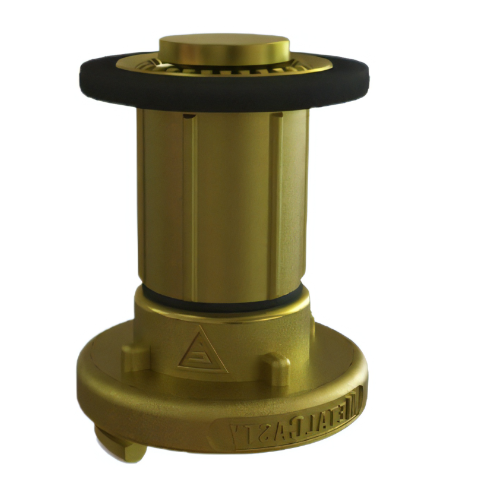 Esguicho jato regulável1 1/2 storz latão - Metalcasty