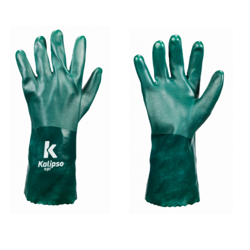 Luva em PVC 35cm tamanho 9,5 Kalipso CA 21420