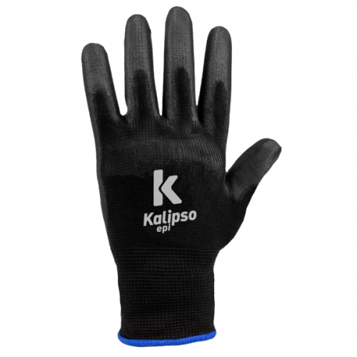 Luva PU preta CA15272 KALIPSO