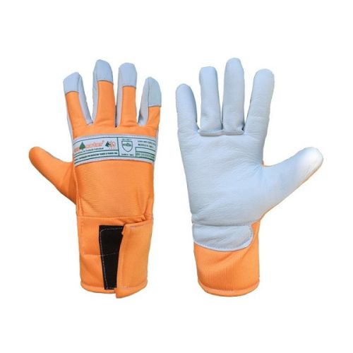 LUVA VAQUETA NYLON FLORESTAL - TECMATER G CA25636