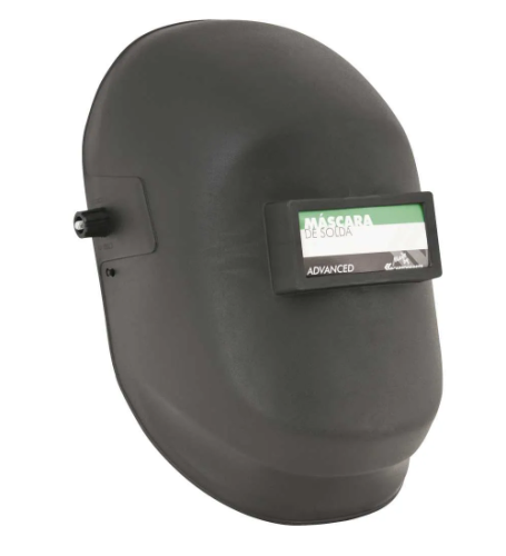 Máscara de solda visor fixo Advanced com catraca Carbografite