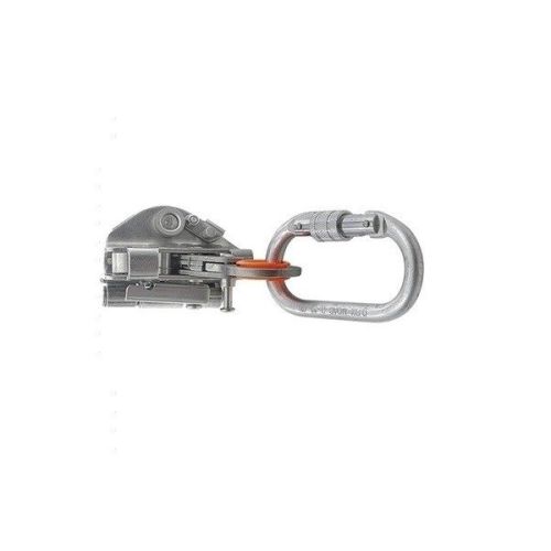 Trava queda em aço inox para corda 12mm mosquetão oval MULT1886C